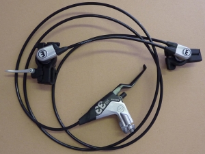 Magura HS 33 schwarz, Cover schwarz, Aluhebel schwarz, 2 Finger Hebel, Einzelbremse