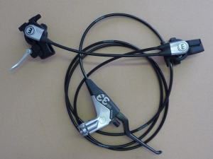 Magura HS 33 schwarz, Cover schwarz, Aluhebel schwarz, 4 Finger Hebel, Einzelbremse