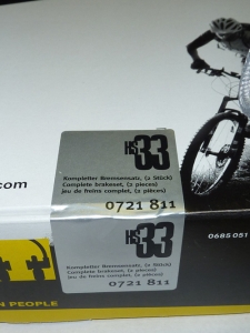 Magura HS 33 v+h HS33 Paar silber - besonderes Modell -
