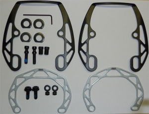 Magura HS 33 v+h HS33 Paar silber - besonderes Modell -