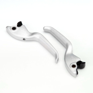 Magura Bremshebel Julie bis 2004 / Clara/Gustav M bis 2003 2-Finger Aluminium silber matt 2 St�ck