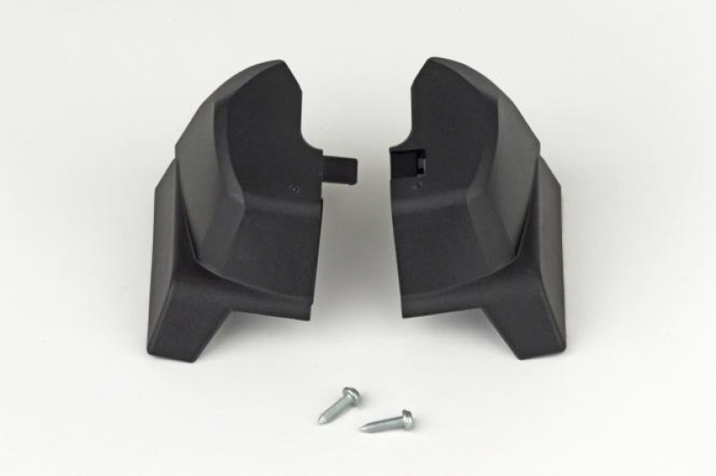 Bosch Batteriehalter-Kit schwarz, für Rahmenakku, linke und rechte Halteschale, 2 Schrauben